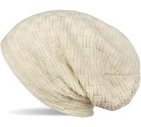 Strickmütze STYLEBREAKER "Feinstrick Beanie mit Flecht Muster und Teddyfleece", Damen, weiß (creme, beige), 100% Viskose CV., Modisch, Mützen Strickmütze (54429327-0) creme, beige