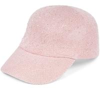 styleBREAKER "Gewebtes Baseball Cap Pailletten" 1 Stk. (44565854-0) rose