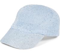 styleBREAKER "Gewebtes Baseball Cap Pailletten" 1 Stk. (58836614-0) hellblau