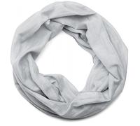 Loop STYLEBREAKER "Seidiger unifarbener Loop", Damen, grau (hellgrau), Obermaterial: 100% Viskose CV., Modisch, Modetücher Loop (99024501-0) hellgrau