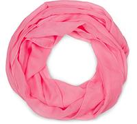 Loop STYLEBREAKER "Seidiger unifarbener Loop", Damen, rosa, Obermaterial: 100% Viskose CV., Modisch, Modetücher Loop (91125737-0) rosa