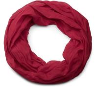 Loop STYLEBREAKER "Seidiger unifarbener Loop", Damen, rot, Obermaterial: 100% Viskose CV., Modisch, Modetücher Loop (97769342-0) rot