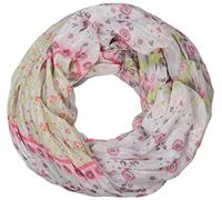 Loop STYLEBREAKER "Loop mit Blumen Paisley Muster", Damen, grau (hellgrau), Obermaterial: 100% Viskose CV., Modisch, Modetücher Loop (10513033-0) hellgrau