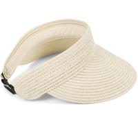 styleBREAKER "Papierstroh Visor Cap Einfarbig" 1 Stk. (98845317-0) creme, beige