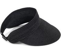 styleBREAKER "Papierstroh Visor Cap Einfarbig" 1 Stk. (59480419-0) schwarz