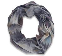 styleBREAKER Schlauchschal Damen mit Aquarell Wellenmuster Watercolor Zigzag | Loop Tuch weich aus Viskose | leichter Rundschal Halstuch softes Material 90x40 cm