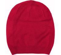 Strickmütze STYLEBREAKER "Feinstrick Beanie Mütze Uni Doppellagig", Damen, rot, Obermaterial: 80% Polyacryl PAN. 20% Wolle WO., Modisch, Mützen Strickmütze (92500603-0) rot
