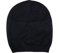Strickmütze STYLEBREAKER "Feinstrick Beanie Mütze Uni Doppellagig", Damen, schwarz, Obermaterial: 80% Polyacryl PAN. 20% Wolle WO., Modisch, Mützen Strickmütze (89653609-0) schwarz