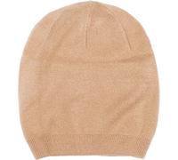 Strickmütze STYLEBREAKER "Feinstrick Beanie Mütze Uni Doppellagig", Damen, braun (camel), Obermaterial: 80% Polyacryl PAN. 20% Wolle WO., Modisch, Mützen Strickmütze (91343827-0) camel