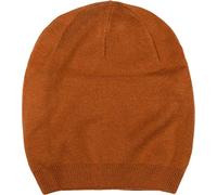 Strickmütze STYLEBREAKER "Feinstrick Beanie Mütze Uni Doppellagig", Damen, braun (cognac), Obermaterial: 80% Polyacryl PAN. 20% Wolle WO., Modisch, Mützen Strickmütze (79877243-0) cognac
