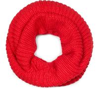 Strickschal STYLEBREAKER "Unifarbener Feinstrick Loop", Damen, rot, Obermaterial: 100% Polyacryl PAN., Modisch, Modetücher (30628767-0) rot