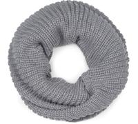 Strickschal STYLEBREAKER "Unifarbener Feinstrick Loop", Damen, grau, Obermaterial: 100% Polyacryl PAN., Modisch, Modetücher (54077130-0) grau