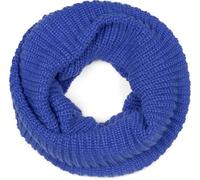 Strickschal STYLEBREAKER "Unifarbener Feinstrick Loop", Damen, blau (dunkelblau), Obermaterial: 100% Polyacryl PAN., Modisch, Modetücher (86557958-0) dunkelblau