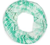 Loop STYLEBREAKER "Loop Schal Batik Streifen", Damen, grün (mint, weiß), Obermaterial: 50% Viskose CV. 50% Polyester PES., Modisch, Modetücher Loop (29588337-0) mint, weiß