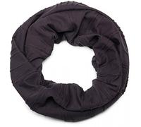 Loop STYLEBREAKER "Loop mit Falten Muster", Damen, grau (anthrazit), Obermaterial: 50% Viskose CV. 50% Polyester PES., Modisch, Modetücher Loop (54502455-0) anthrazit