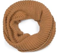 Strickschal STYLEBREAKER "Unifarbener Feinstrick Loop", Damen, braun (hellbraun), Obermaterial: 100% Polyacryl PAN., Modisch, Modetücher (93877700-0) hellbraun