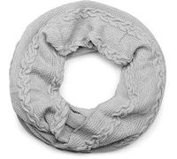 styleBREAKER Unisex Loop Schal Zopfmuster Feinstrick 80x39cm | Schlauchschal. elastisches Material. winterfest. weiche Haptik. Rundschal. wärmende Qualität. pflegeleicht.
