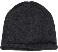 Strickmütze STYLEBREAKER "Oversize Strickbeanie mit Rollrand", Damen, grau (dunkelgrau), Obermaterial: 4% Elasthan EL. 30% Polyacryl PAN. 66% Polyester PES., Modisch, Mützen Strickmütze (81888951-0) d