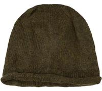 Strickmütze STYLEBREAKER "Oversize Strickbeanie mit Rollrand", Damen, grün (oliv), Obermaterial: 4% Elasthan EL. 30% Polyacryl PAN. 66% Polyester PES., Modisch, Mützen Strickmütze (18420140-0) oliv