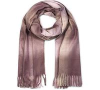 styleBREAKER Unisex Schal Kariert Klassisches Karo, Altrose-Beige