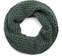 styleBREAKER Unisex Strick-Loop Ajourmuster, Dunkelgrau