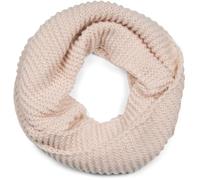 Loop STYLEBREAKER "Strick Loop Wellenmuster", Damen, beige, Obermaterial: 100% Polyacryl PAN., Modisch, Modetücher Loop (73859456-0) beige