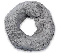 styleBREAKER Unisex Strick Loop Schal Mustermix Winter | Sehr weiches Gewebe für kalte Temperaturen, 2- bis 3-mal flexibel umwickelbar, angenehm kratzfrei, Maße betragen ca. 70x26 cm