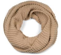 styleBREAKER Unisex Strick Loop Schal Wellen | 72x30 cm großer Rundschal, weiches wärmendes Gewebe für den Winter, 2-mal flexibel und eng um den Hals wickelbar.
