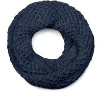Strickschal STYLEBREAKER "Grobstrick Loop Schal", Damen, blau, Obermaterial: 10% Viskose CV. 80% Polyacryl PAN. 10% Wolle WO., Modisch, Modetücher (41373611-0) blau