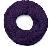 Strickschal STYLEBREAKER "Grobstrick Loop Schal", Damen, lila (violett), Obermaterial: 10% Viskose CV. 80% Polyacryl PAN. 10% Wolle WO., Modisch, Modetücher (46651339-0) violett