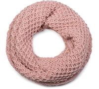 Strickschal STYLEBREAKER "Grobstrick Loop Schal", Damen, rosa (altrose), Obermaterial: 10% Viskose CV. 80% Polyacryl PAN. 10% Wolle WO., Modisch, Modetücher (14757559-0) altrose