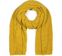 styleBREAKER Unisex Strickschal Wellenmuster Lochstrick Lang | Made in Italy, 178x66 cm großes Format, kratzfreies Gewebe, 2- bis 3-mal flexibel um den Hals wickelbar, weich und wärmend.