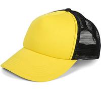 styleBREAKER "5-Panel Mesh Cap" 1 Stk. (25558304-0) gelb, schwarz