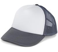 styleBREAKER "5-Panel Mesh Cap" 1 Stk. (87365064-0) weiß, dunkelgrau