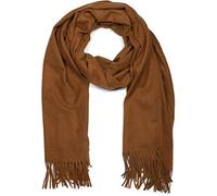 styleBREAKER Unisex Web-Schal Viskose Fransen | 70x182 cm großes Format für flexible Styling-Optionen, wärmendes Material für den Winter, auch als Schultertuch drapierbar.