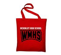 STYLETEX23 Wiliam McKinley High School Glee Logo Fan Jutebeutel Shopping Bag, red
