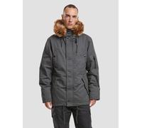 stylische Brandit Herren Jacke mit Baumwolle Grau M