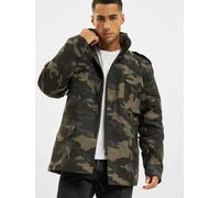 stylische Brandit Herren Jacke Reißverschluss Taschen Camouflage 3XL