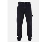 Karl Kani Retro Tape Workwear Denim Loose Fit Loose Fit Jeans in Gr. 28 in Schwarz