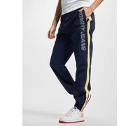 stylische Tommy Jeans Herren Jeans Kordelzug Reißverschluss Navy L