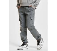 stylische URBAN CLASSICS Damen Cargo-Jeans Denim-Hose 320 g/m² BaumwollHose Grau 30