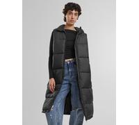 Urban Classics Ladies Long Hooded Puffer Westen in Gr. XS in Schwarz
