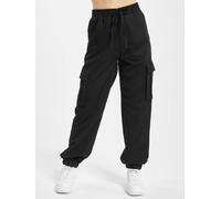 stylische URBAN CLASSICS Damen Jeans Kordelzug Reißverschluss 188 g/m² Schwarz L