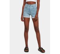 Urban Classics Damen Ladies Organic Stretch Denim 5 Pocket Clearblue Bleached-33
