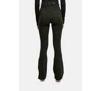 Urban Classics Ladies Super Stretch Bootcut Denim Pants in Gr. W27 in Schwarz