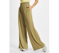 Urban Classics Ladies Modal Wide Leg Pants Frauen in Gr. L in Khaki