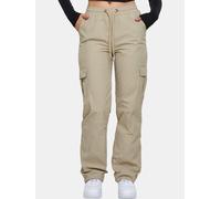 Urban Classics Ladies Nylon Cargohose in Gr. S in Grau