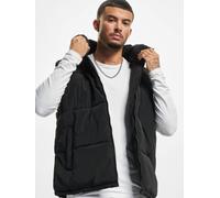 Jerseyweste URBAN CLASSICS "Herren Block Puffer Vest" Gr. L, schwarz (black, black) Herren Westen (54008113-L)