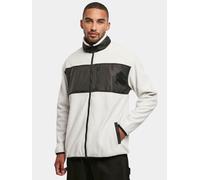 Urban Classics Herren Jacke Patched Micro Fleece Grau Größe L