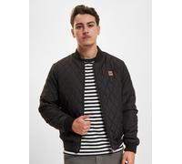 stylische Urban Classics Herren Jacke Reißverschluss Taschen 72 g/m² Schwarz S